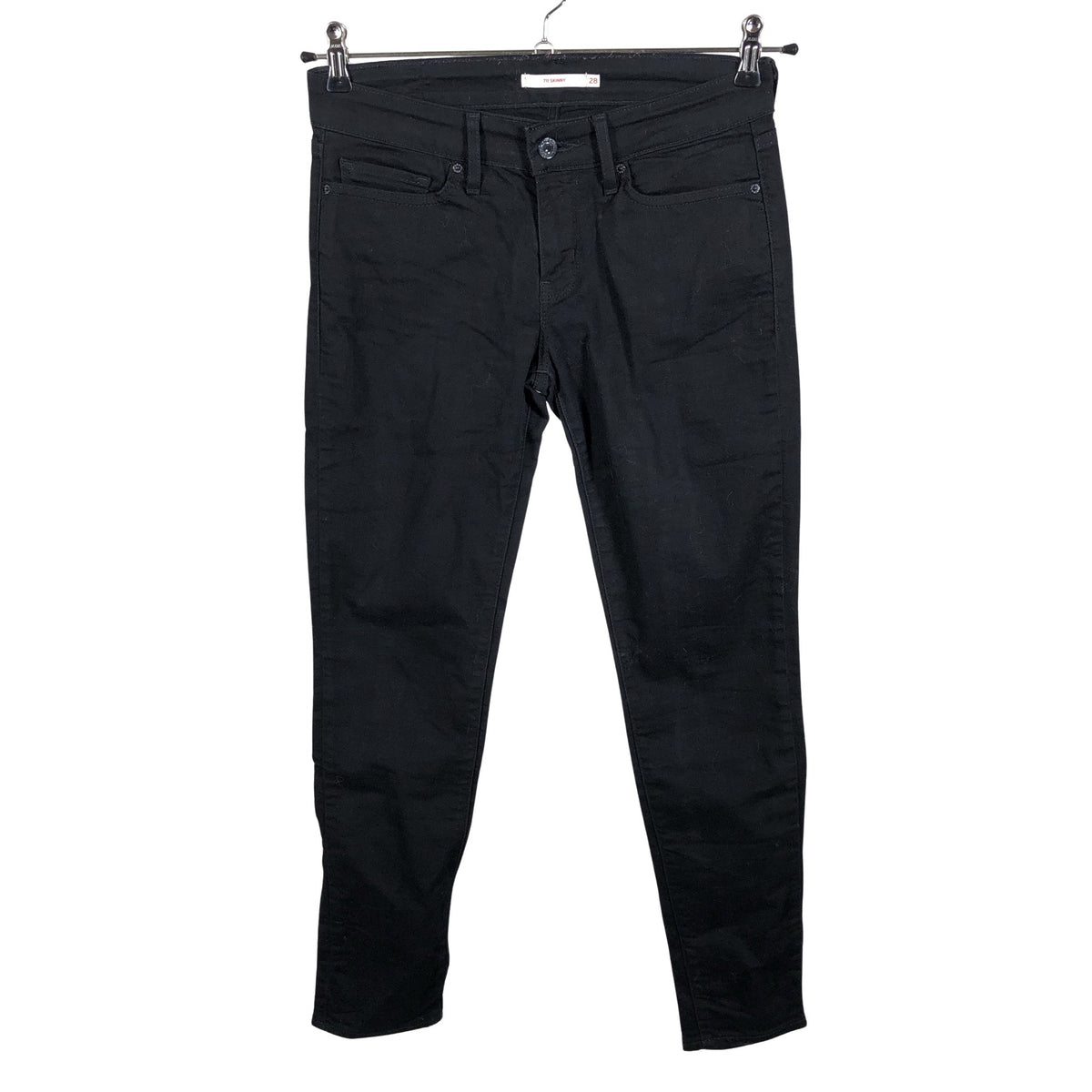 Naisten Levi's - Farkut, koko W28 - Musta (2)