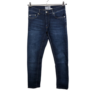Miesten Velour by Nostalgi - Farkut, koko W30 - Sininen (1)