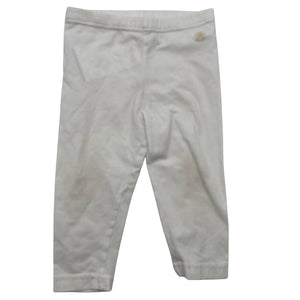 Tyttöjen Lindex - Leggingsit, koko 74 - 80 - Valkoinen (1)