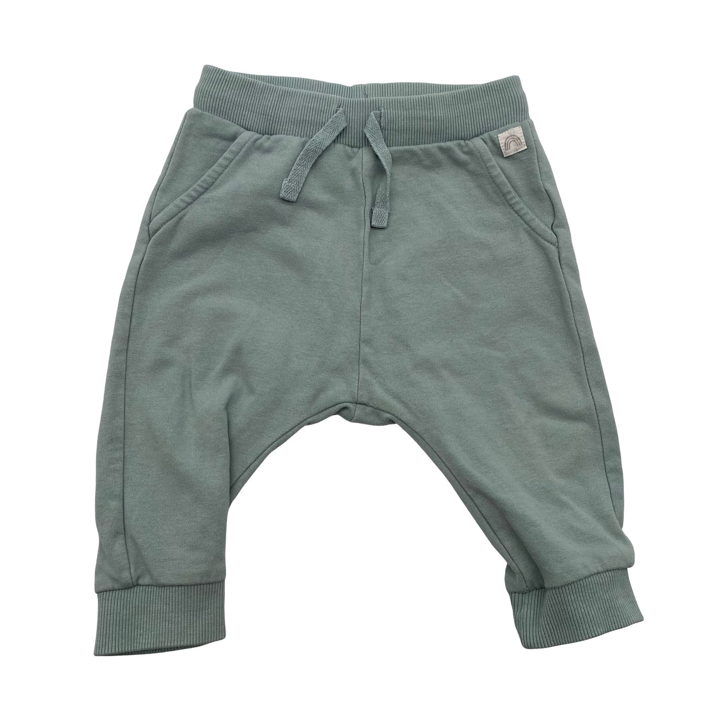 Unisex Lindex - Trikoohousut, koko 62 - 68 - Vaaleansininen (1)