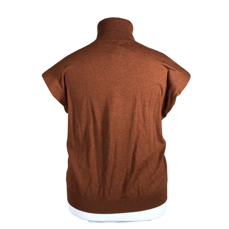 Naisten Rodier - Neuleliivi, koko 42 - Ruskea (2)