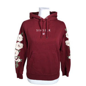Naisten Siksilk - Huppari, koko 38 - Viininpunainen (1)