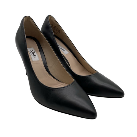 Naisten Clarks - Korkokengät, koko 38 - Musta (2)