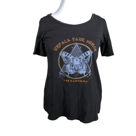 Naisten Zizzi - T-paita, koko 42 - Musta ()