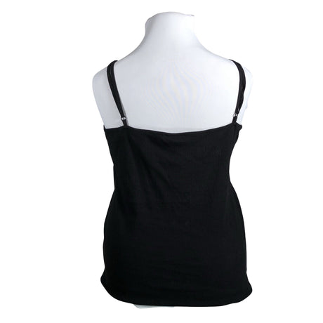 Naisten Zizzi - Trikootoppi, koko 46 - Musta (2)