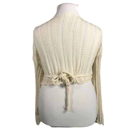 Naisten Cream - Neuletakki, koko 42 - Luonnonvalkoinen (2)