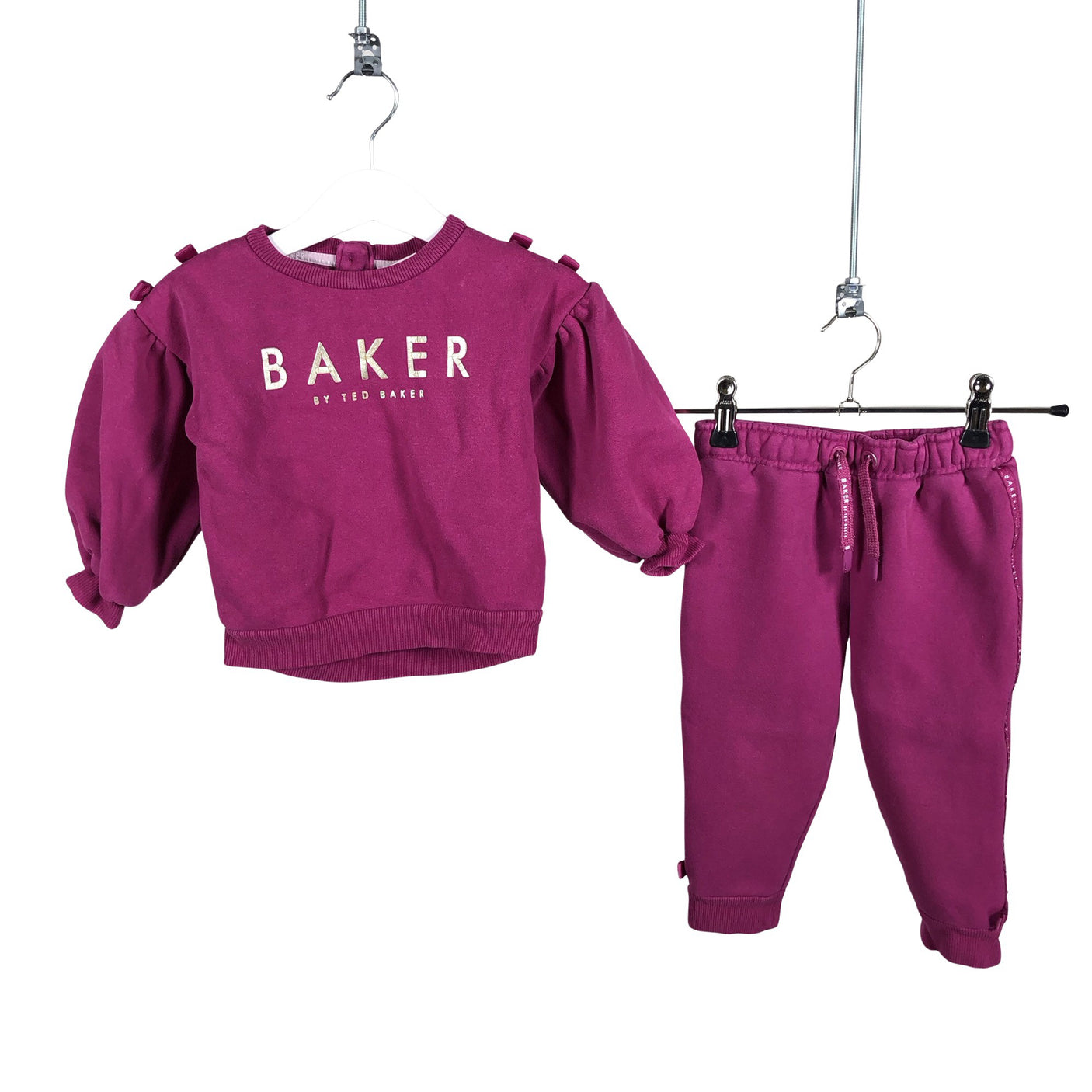Tyttöjen Baker by Ted Baker - Collegeasu, koko 80 - 86 - Violetti (2)