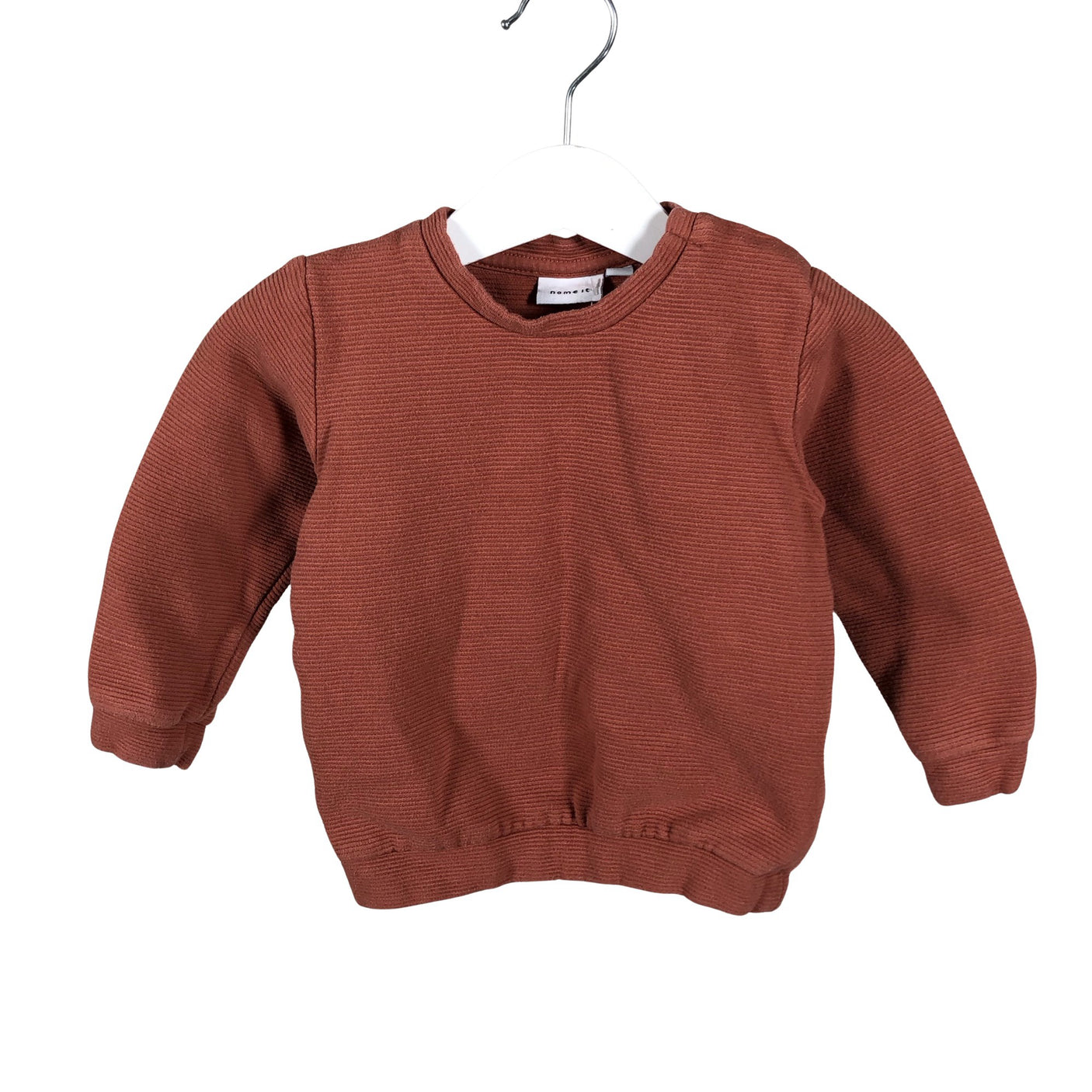 Unisex Name It - Trikoopaita, koko 74 - 80 - Punainen (1)