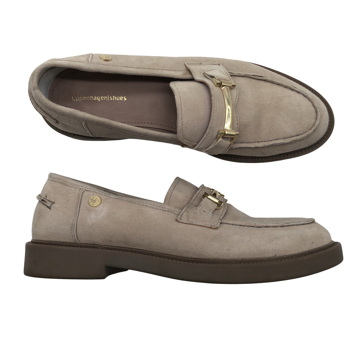 Naisten Copenhagen shoes - Loaferit, koko 40 - Beige (1)