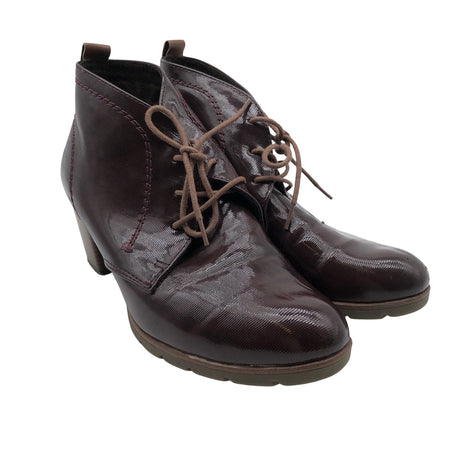 Naisten Marco Tozzi - Korkokengät, koko 40 - Viininpunainen (2)