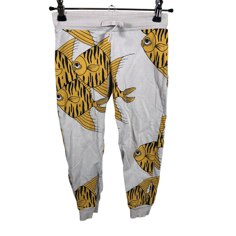 Unisex Mini Rodini - Collegehousut, koko 104 - 110 - Beige ()