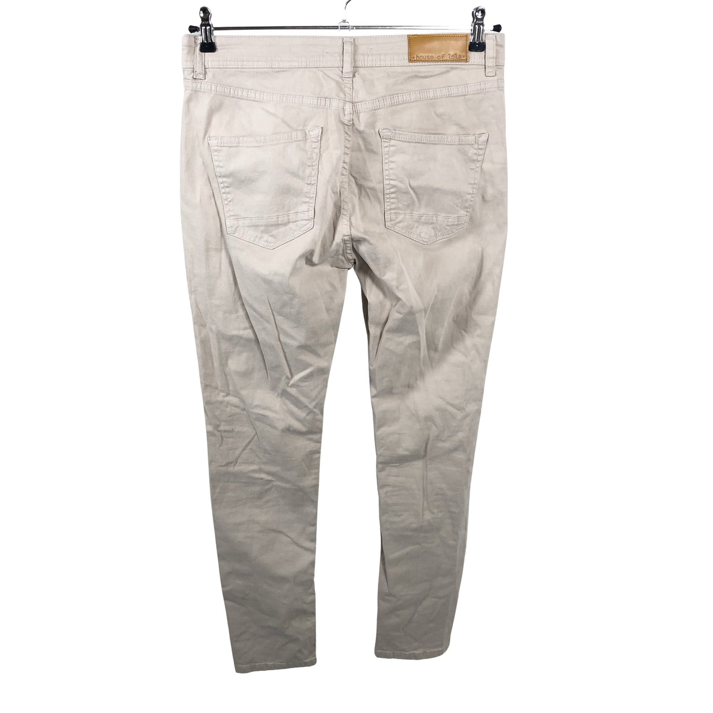 Naisten House of Lola - Kangashousut, koko 40 - Beige (4)