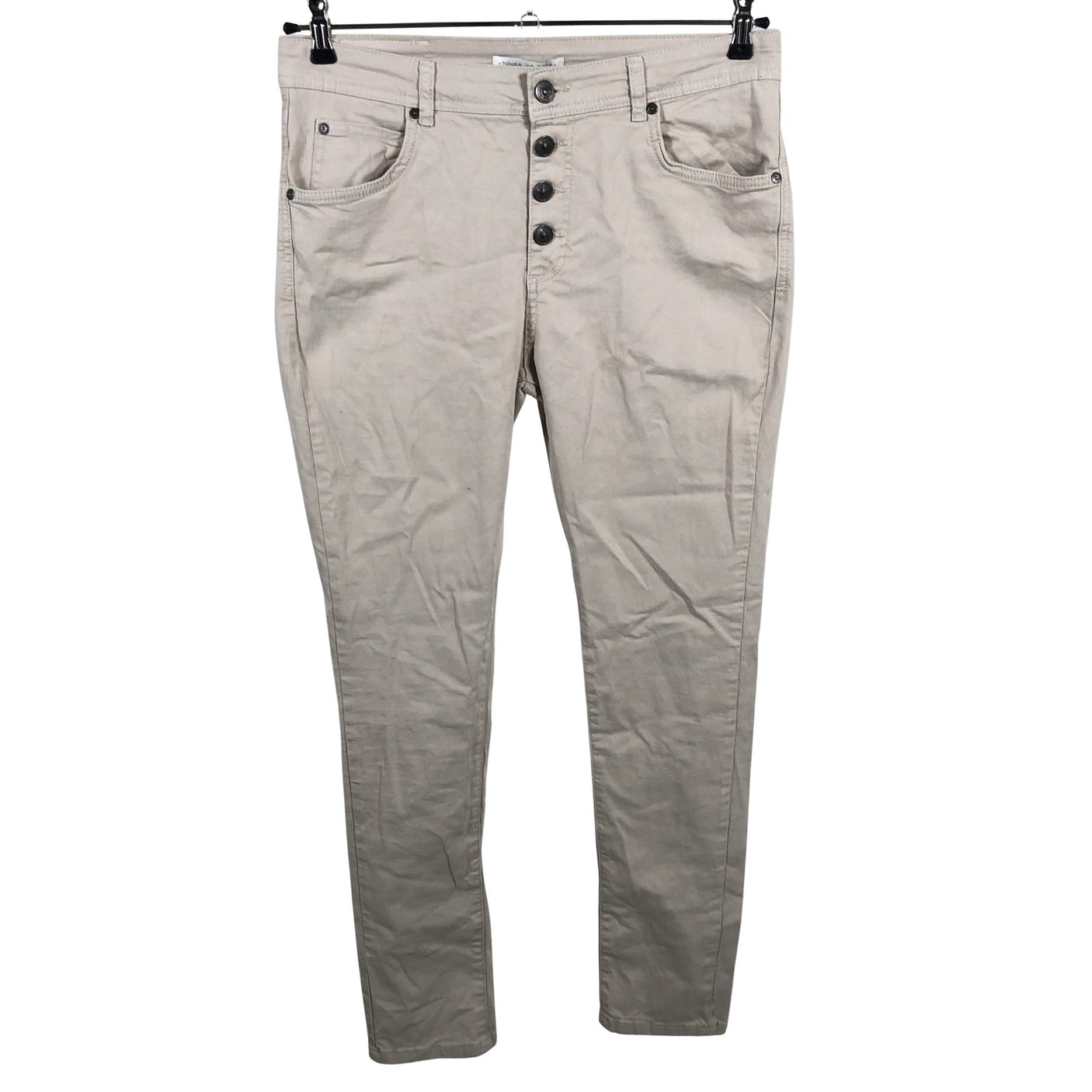 Naisten House of Lola - Kangashousut, koko 40 - Beige (1)
