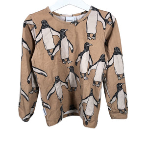 Unisex Metsola - Trikoopaita, koko 110 - 116 - Beige (1)