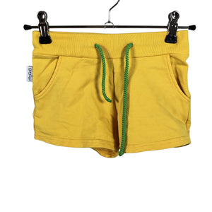 Unisex Gugguu - Collegeshortsit, koko 122 - 128 - Keltainen (1)