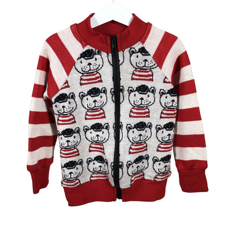 Unisex Johanna K. Design - Neuletakki, koko 104 - 110 - Beige ()