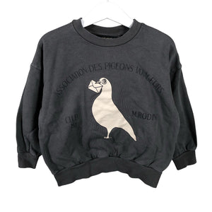 Unisex Mini Rodini - Collegepaita, koko 104 - 110 - Harmaa (3)