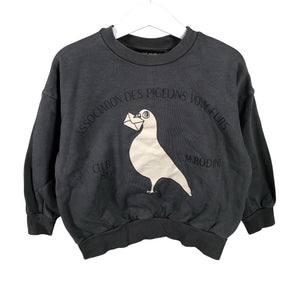 Unisex Mini Rodini - Collegepaita, koko 104 - 110 - Harmaa (2)