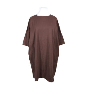 Naisten Tam Silk - Trikoomekko, koko 42 - Ruskea (1)