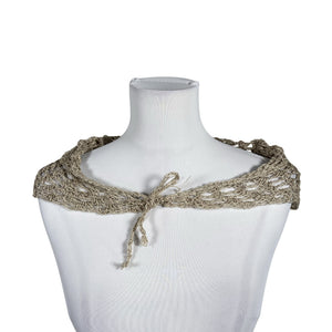 Naisten Handmade - Huivi, koko Mini - Beige (1)