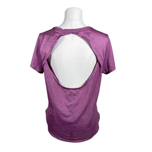 Naisten Nike - Urheilupaita, lyhyet hihat, koko 40 - Violetti (2)