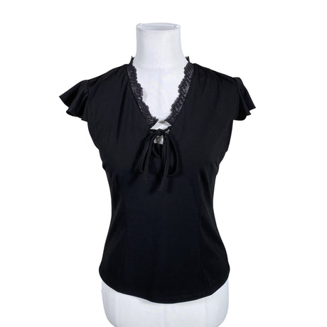 Naisten Anna Field - T-paita, koko 38 - Musta ()