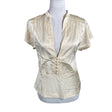 Naisten DAY Birger et Mikkelsen - Lyhythihainen pusero, koko 36 - Beige ()