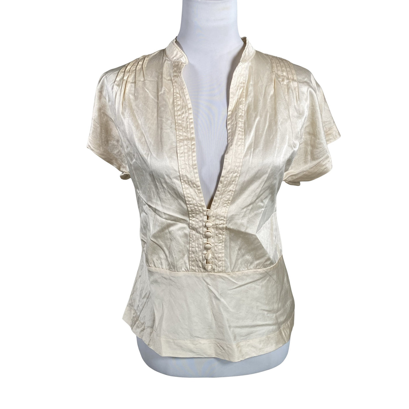 Naisten DAY Birger et Mikkelsen - Lyhythihainen pusero, koko 36 - Beige (1)