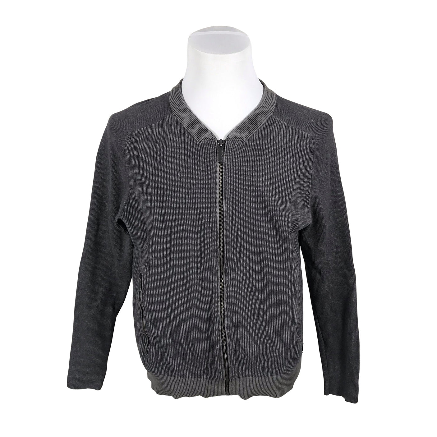 Miesten Calvin Klein Jeans - Neuletakki, koko M - Harmaa (1)