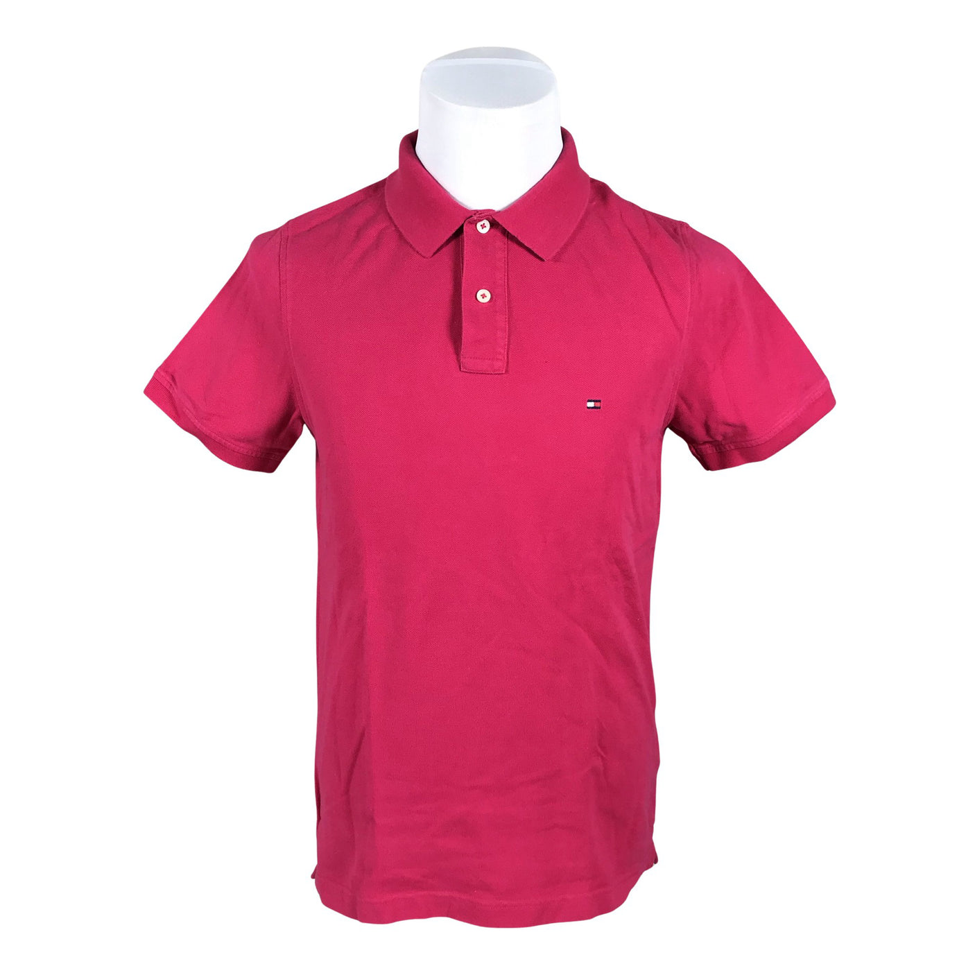 Miesten Tommy Hilfiger - Pikeepaita, koko L - Pinkki (2)