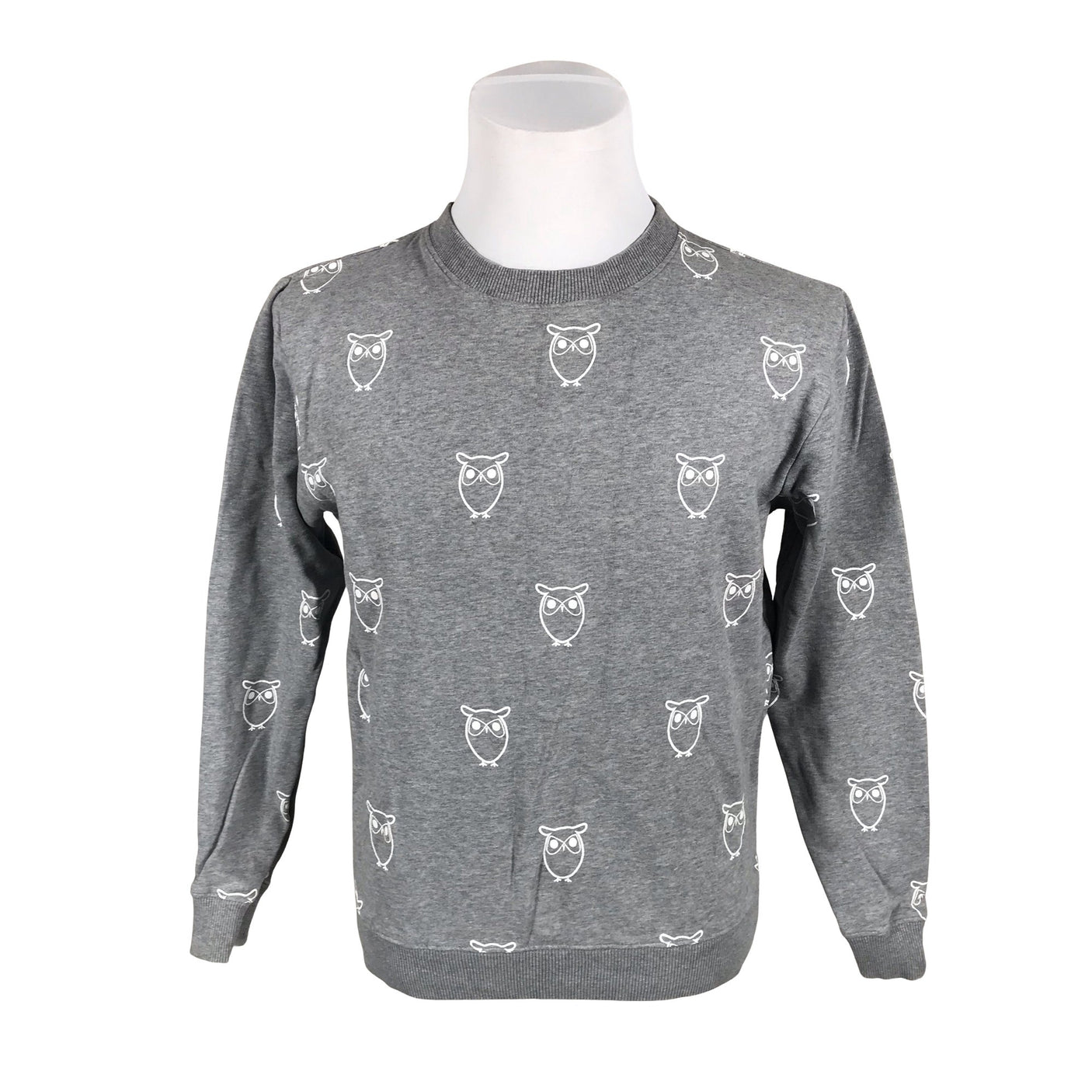 Miesten Knowledge Cotton Apparel - Collegepaita, koko S - Harmaa (1)