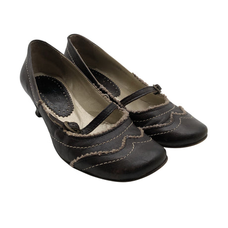 Naisten Varese - Korkokengät, koko 36 - Ruskea (2)