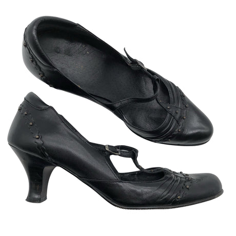 Naisten Bianco - Korkokengät, koko 37 - Musta ()