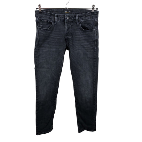 Miesten Jack & Jones - Farkut, koko W32 - Musta ()