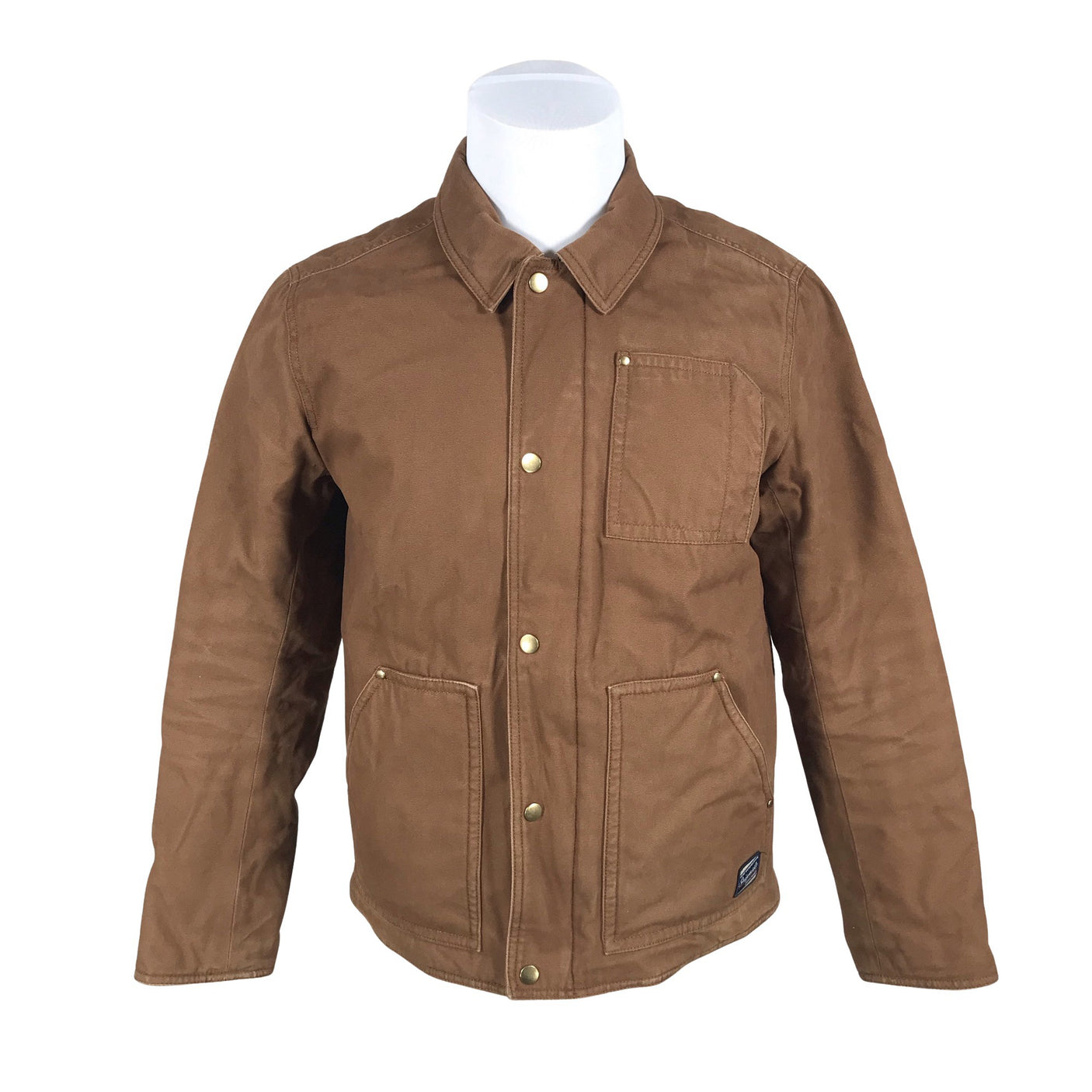 Miesten Jack & Jones - Kevyttoppatakki, koko S - Ruskea (2)