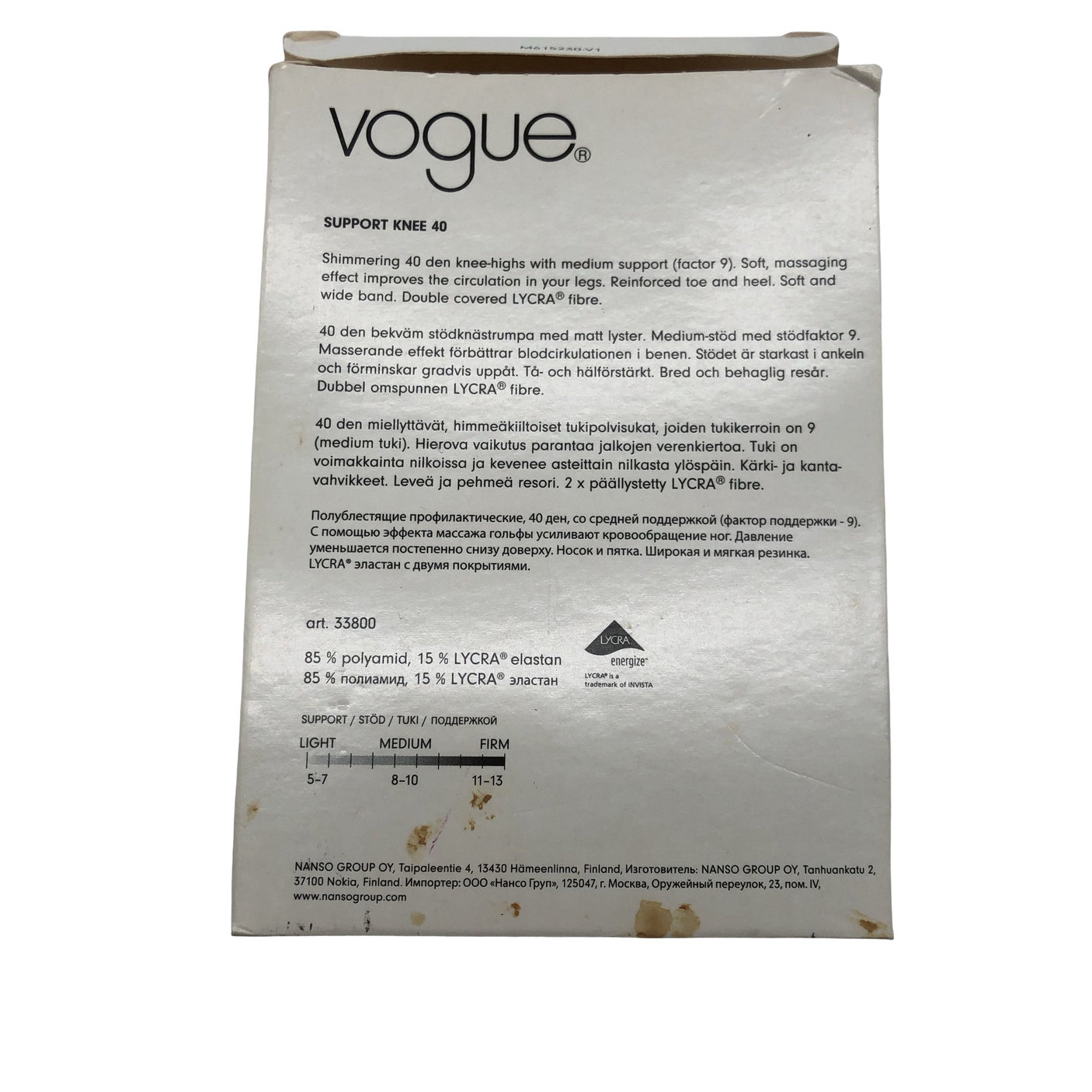 Naisten Vogue - Sukat, koko 38 - Musta (3)