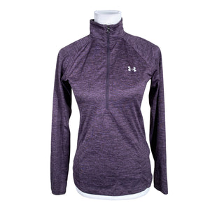Naisten Under Armour - Urheilupaita, pitkät hihat, koko 36 - Violetti (1)