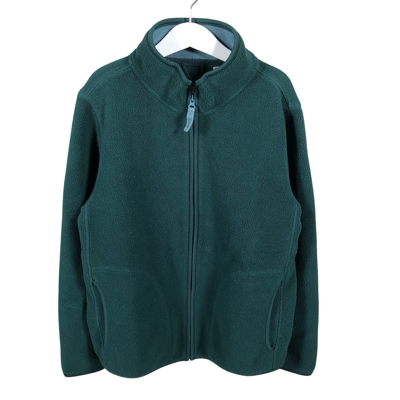 Unisex Uniqlo - Fleecetakki, koko 134 - 140 - Vihreä (2)