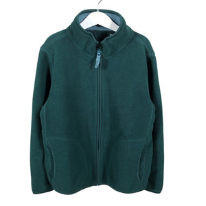 Unisex Uniqlo - Fleecetakki, koko 134 - 140 - Vihreä (2)