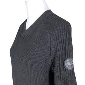 Naisten Canada Goose - Neulepaita, koko 38 - Musta (3)