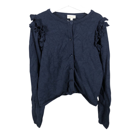 Tyttöjen POMPdeLUX - Neuletakki, koko 146 - 152 - Sininen (2)