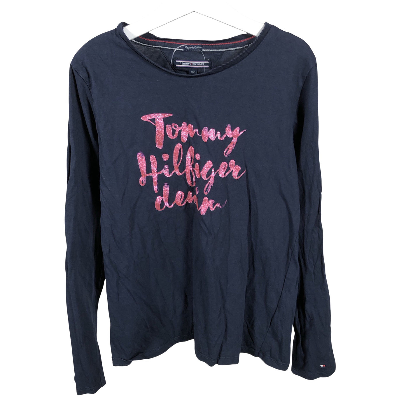 Tyttöjen Tommy Hilfiger - Trikoopaita, koko 146 - 152 - Sininen (2)