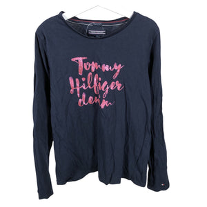 Tyttöjen Tommy Hilfiger - Trikoopaita, koko 146 - 152 - Sininen (2)