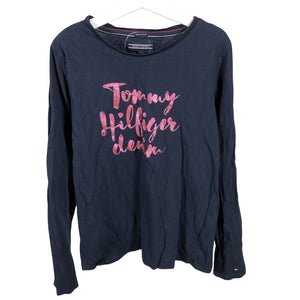 Tyttöjen Tommy Hilfiger - Trikoopaita, koko 146 - 152 - Sininen (1)