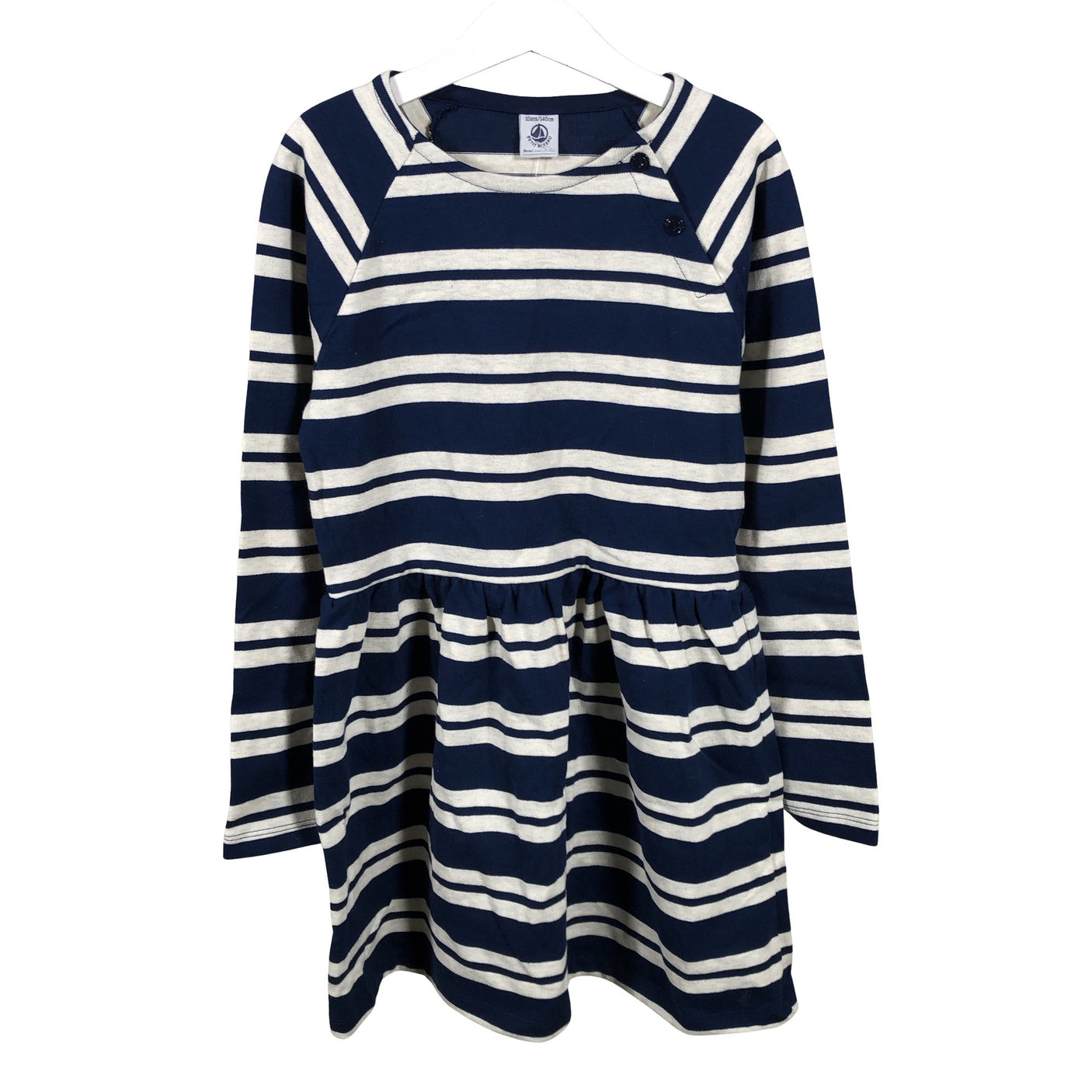 Tyttöjen Petit Bateau - Neulemekko, koko 134 - 140 - Sininen (2)