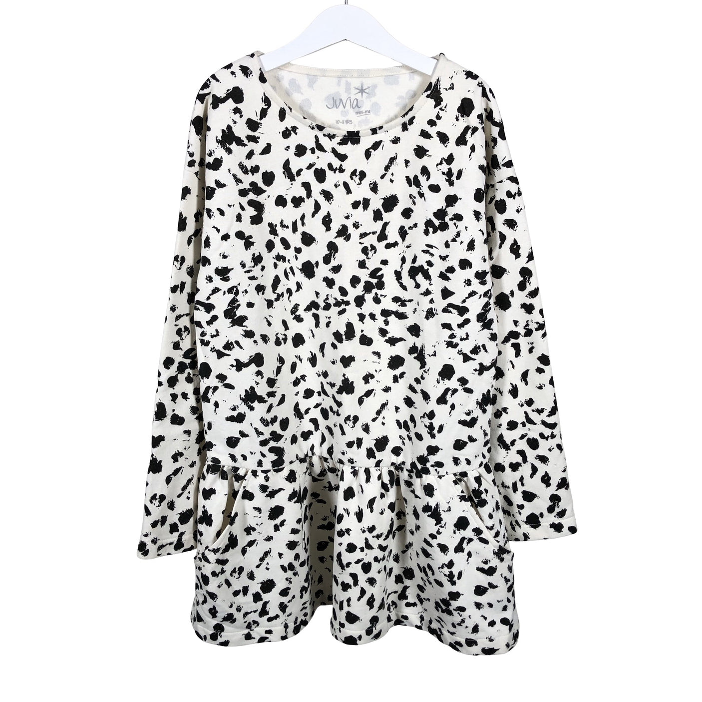 Tyttöjen Juvia - Collegemekko, koko 140 - 146 - Luonnonvalkoinen (1)