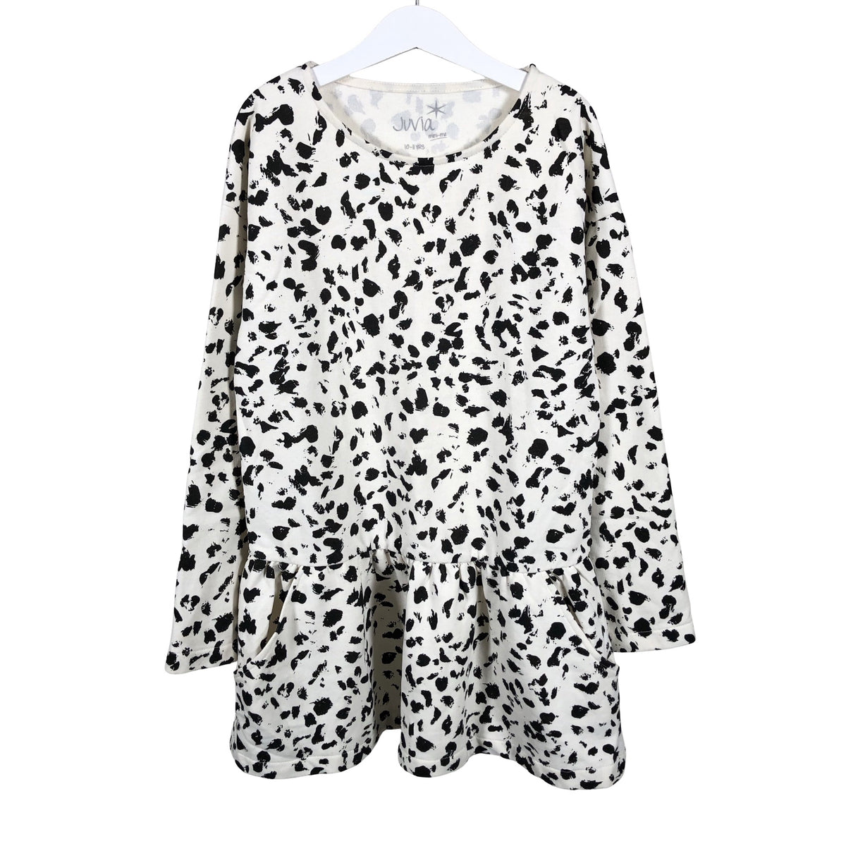 Tyttöjen Juvia - Collegemekko, koko 140 - 146 - Luonnonvalkoinen (1)