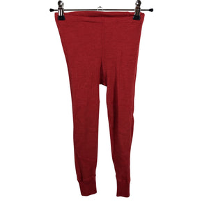Unisex Ruskovilla - Villahousut, koko 104 - 110 - Punainen (1)