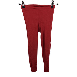 Unisex Ruskovilla - Villahousut, koko 104 - 110 - Punainen (2)