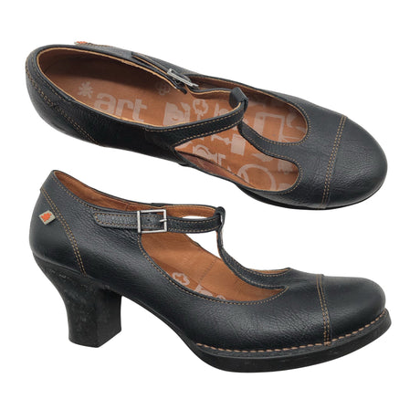 Naisten Art - Korkokengät, koko 42 - Musta (2)